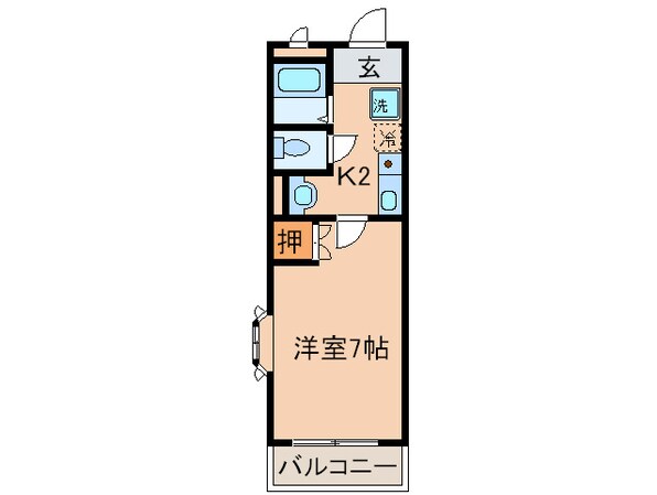 エスペランサ城土の物件間取画像